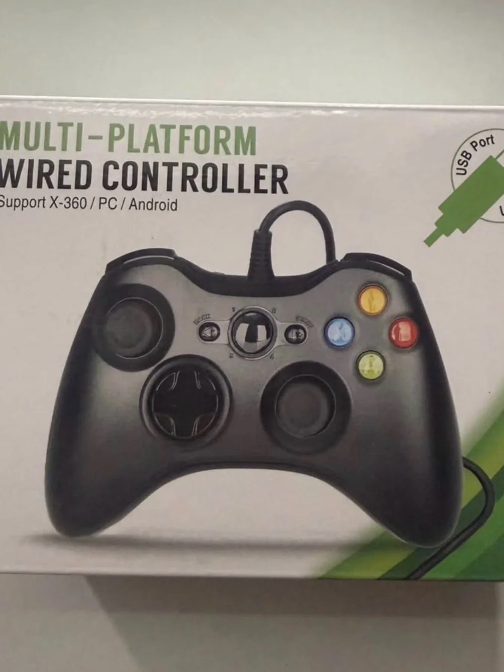 Multi-Platform Wired Game Controller - Black